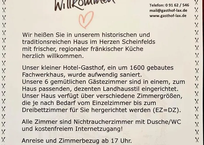 Hotel-gasthof Krone-lax Отель Scheinfeld