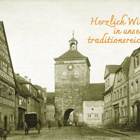ホテル Hotel-gasthof Krone-lax Scheinfeld